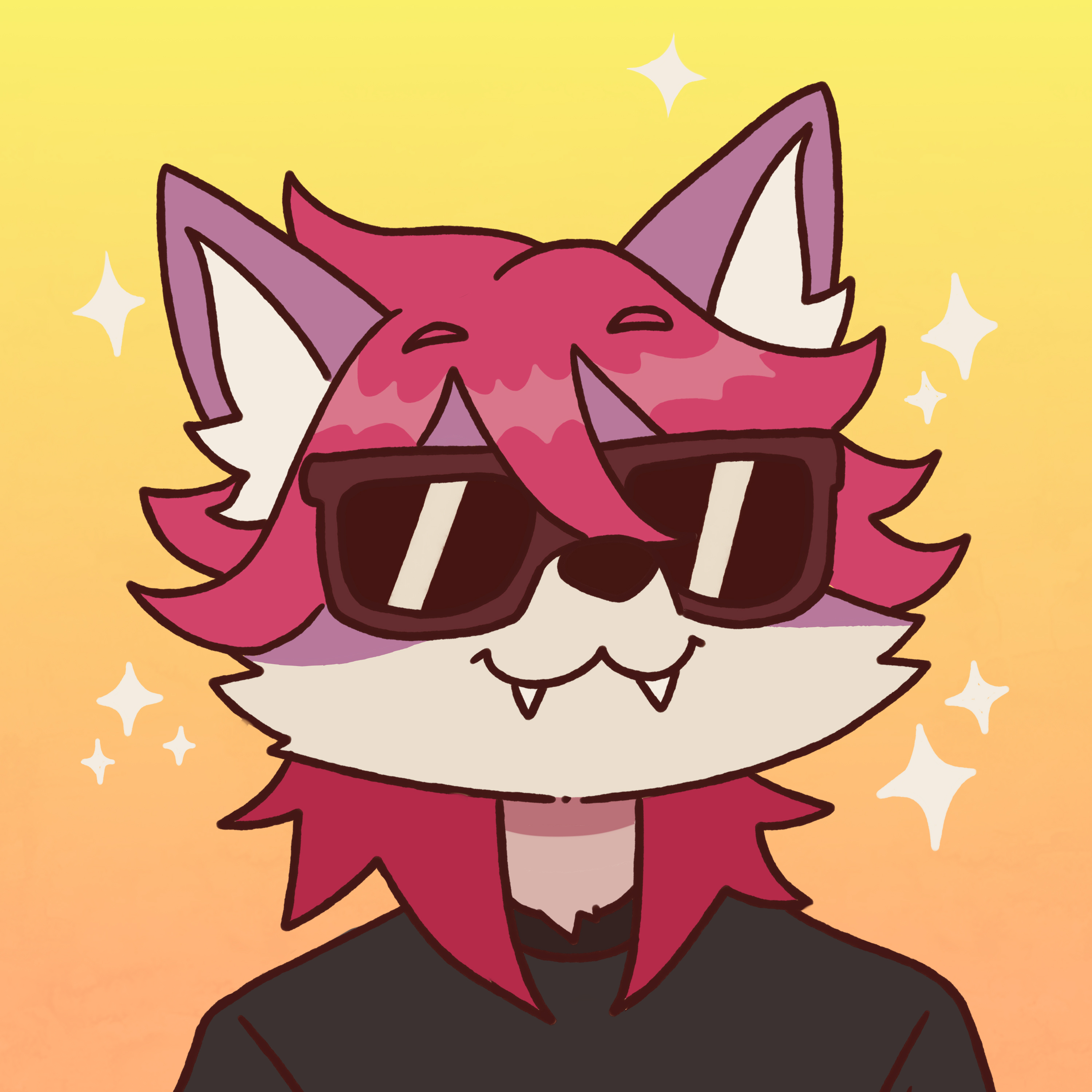 Griffin’s avatar: Oberon wearing sunglasses